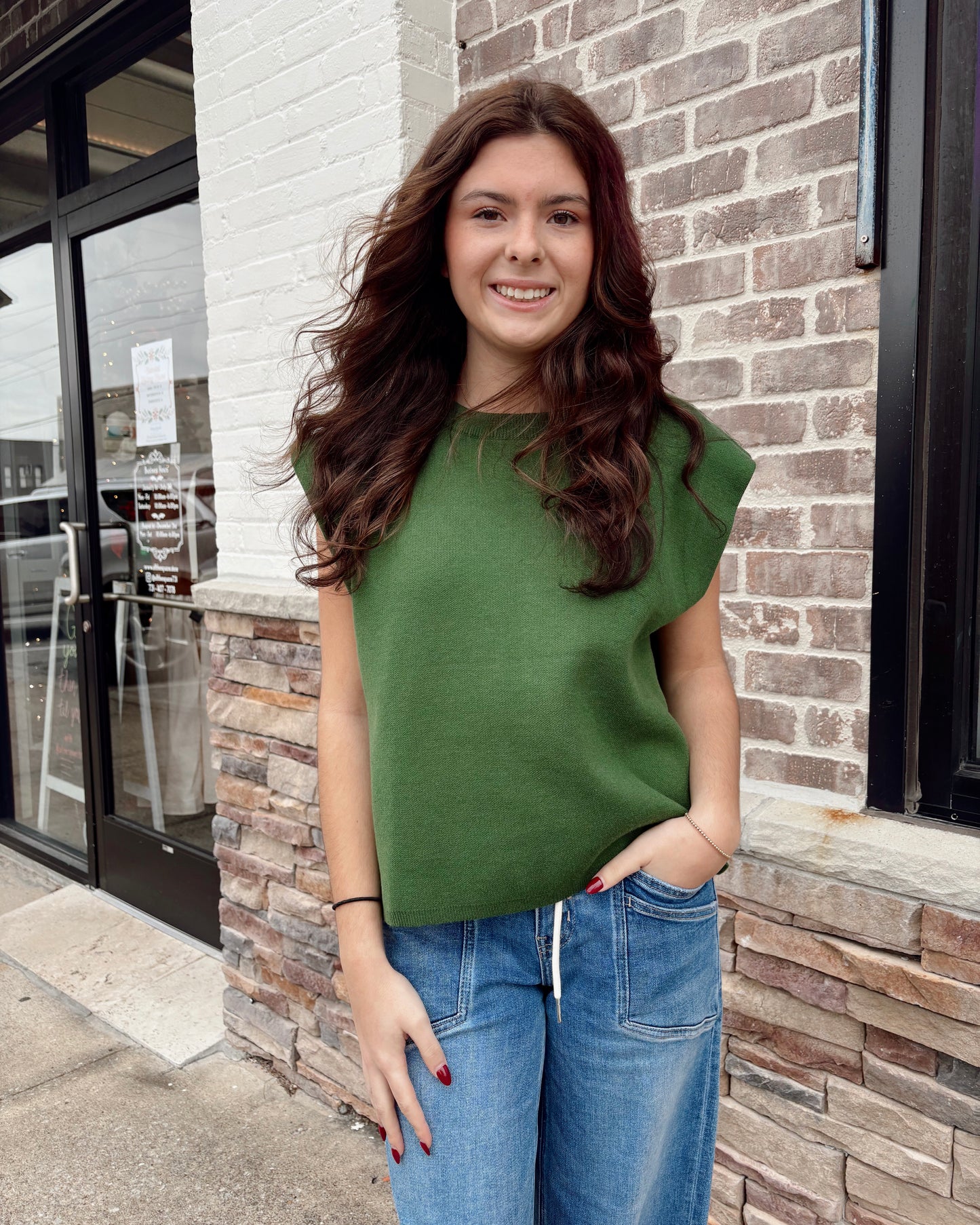 Sleeveless Sweater