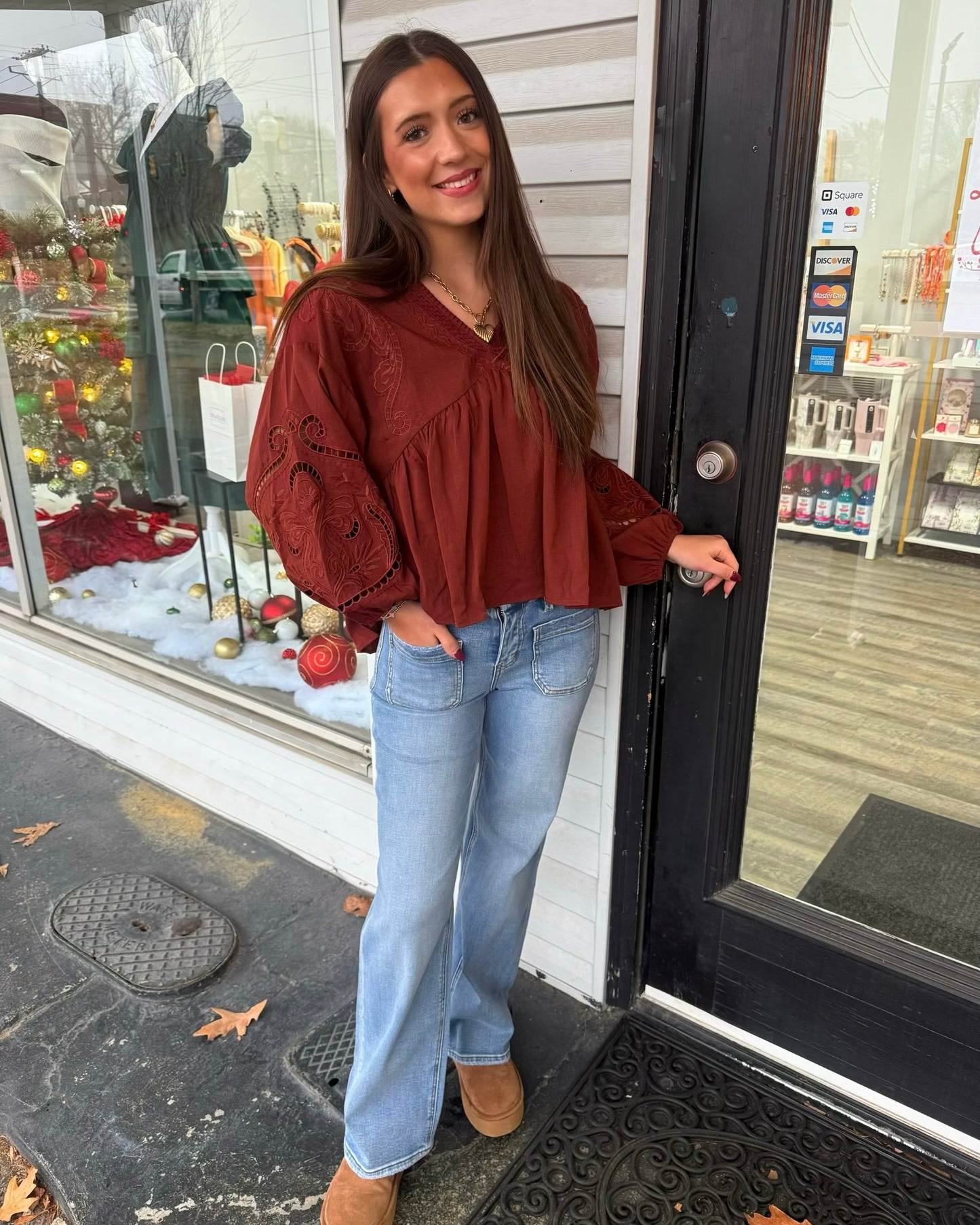 Spice and Stitch Top