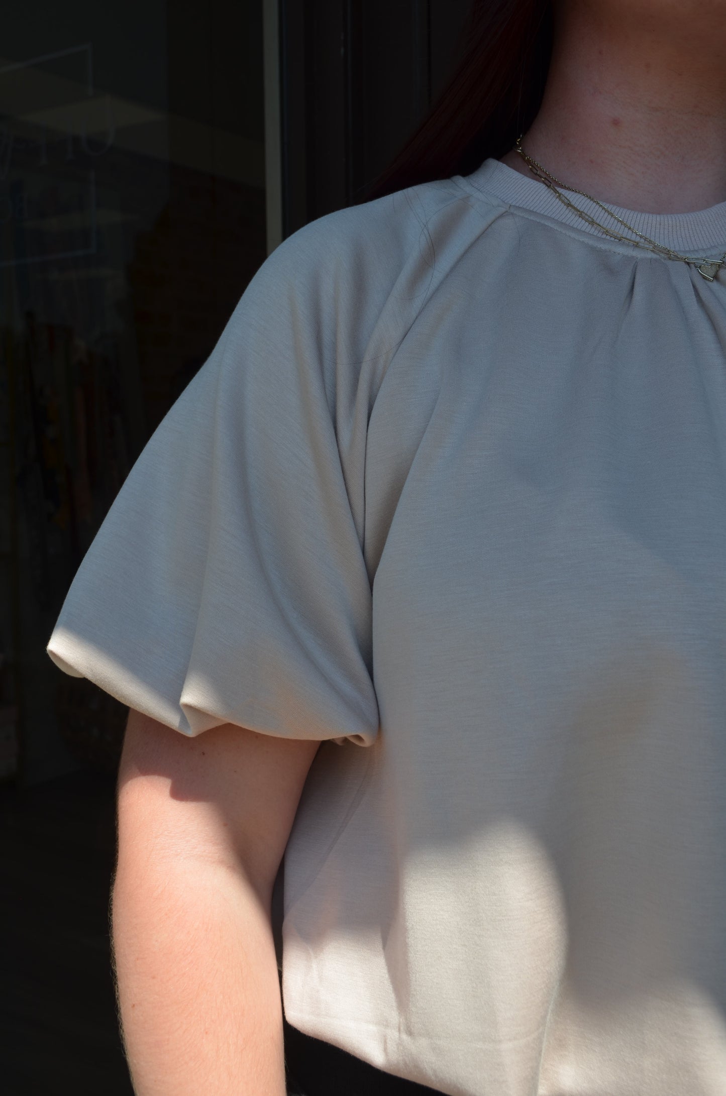 Butter Soft Bubble Hem Top