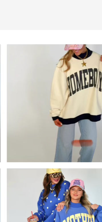 Homebody Reversible Mock Neck Pullover