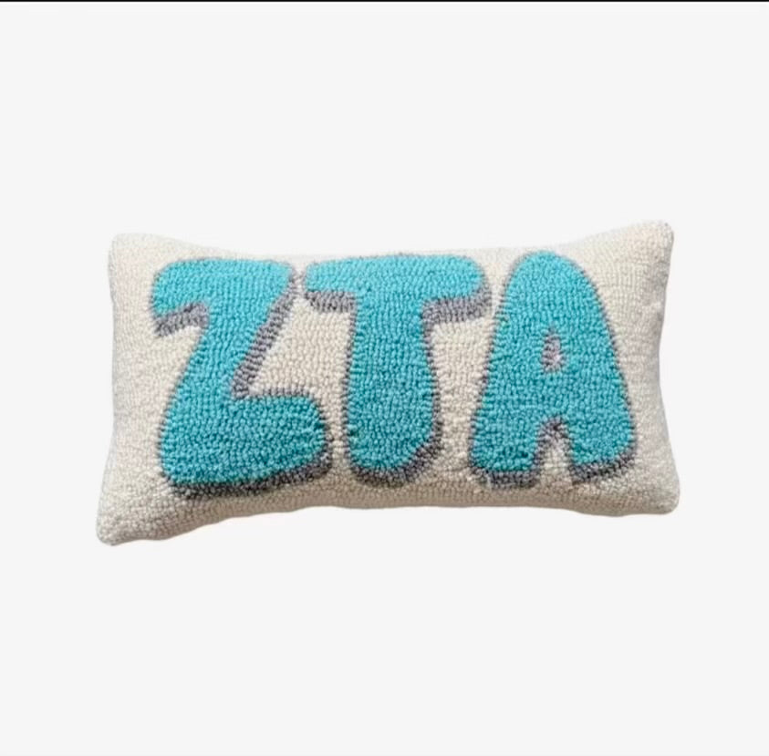 UTM Bid Day Gift – Sorority Hook & Loop Pillow