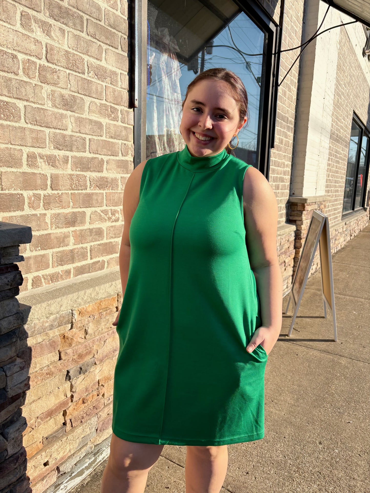 Short Front Hem Dress