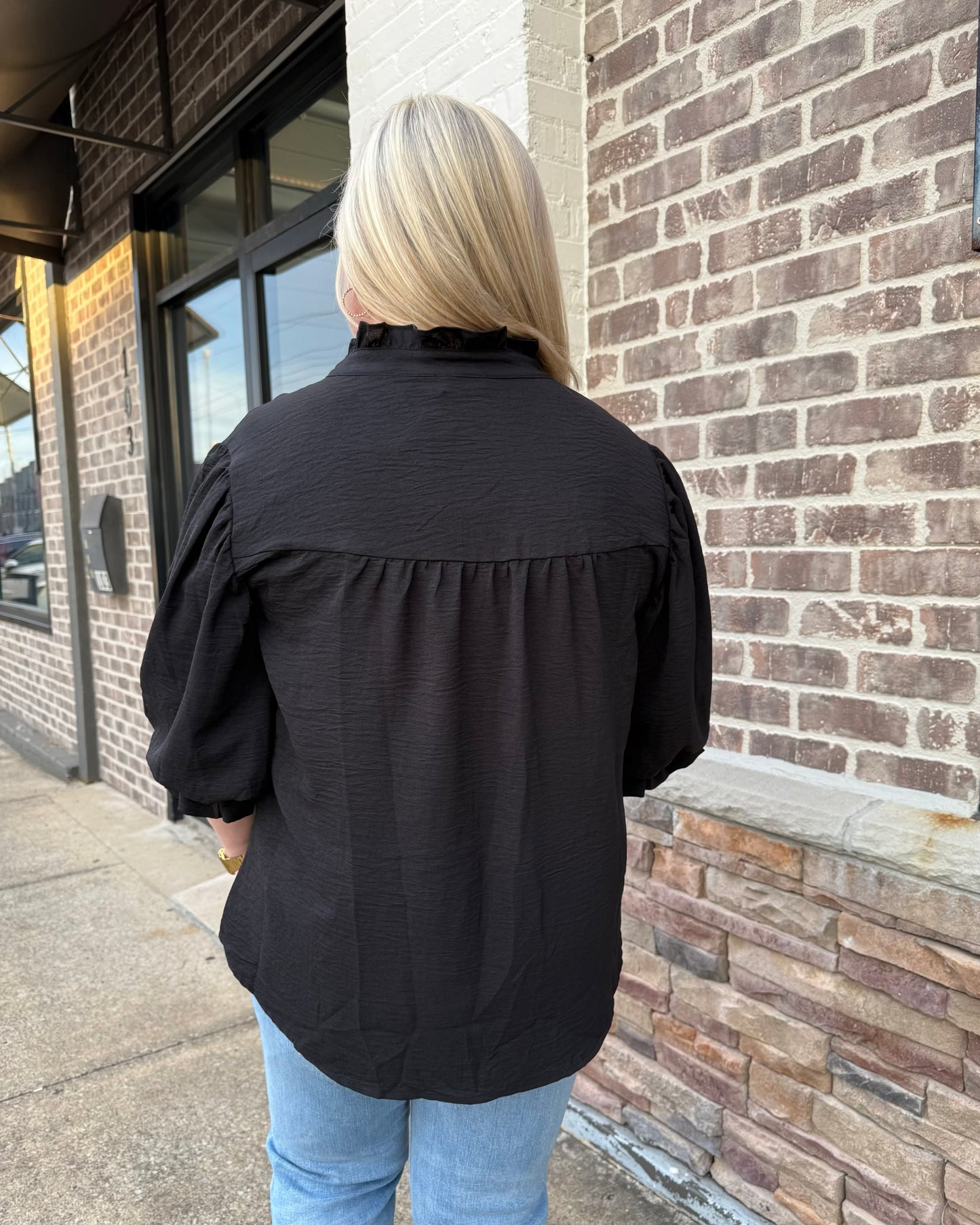 Ebonie Bell Blouse Plus