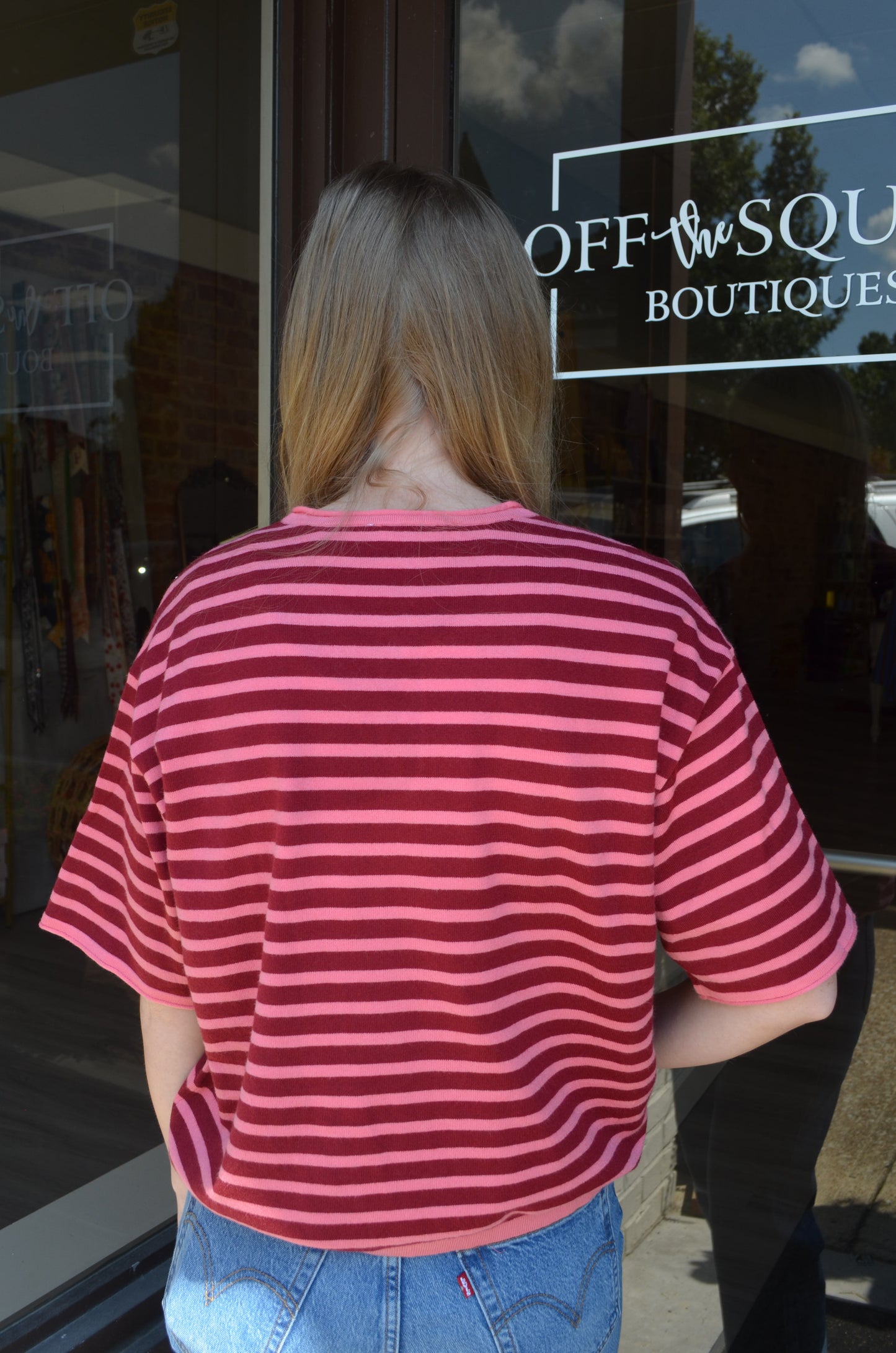 Two Tone Stripe SS