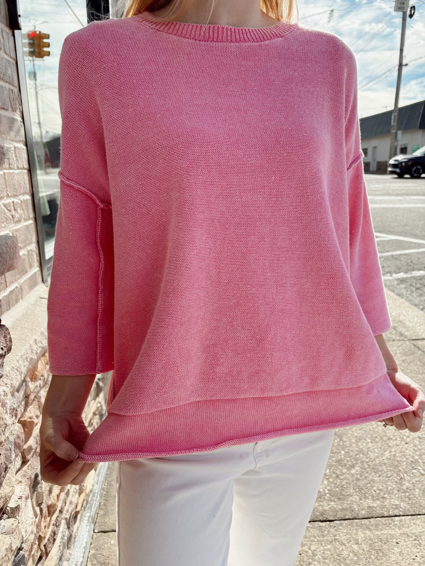 3/4 Sleeve Sweater