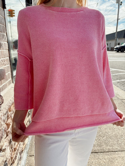 3/4 Sleeve Sweater