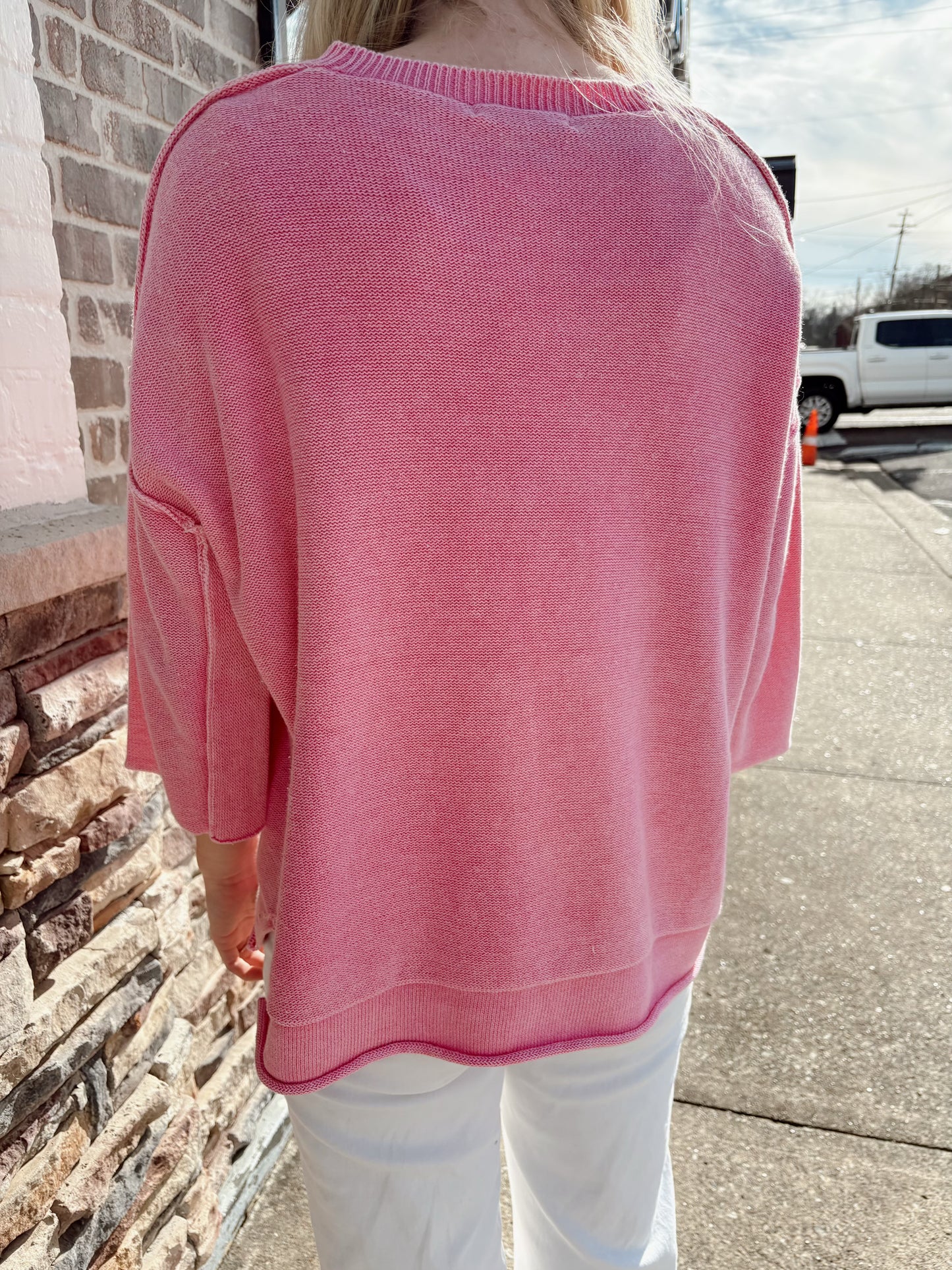 3/4 Sleeve Sweater