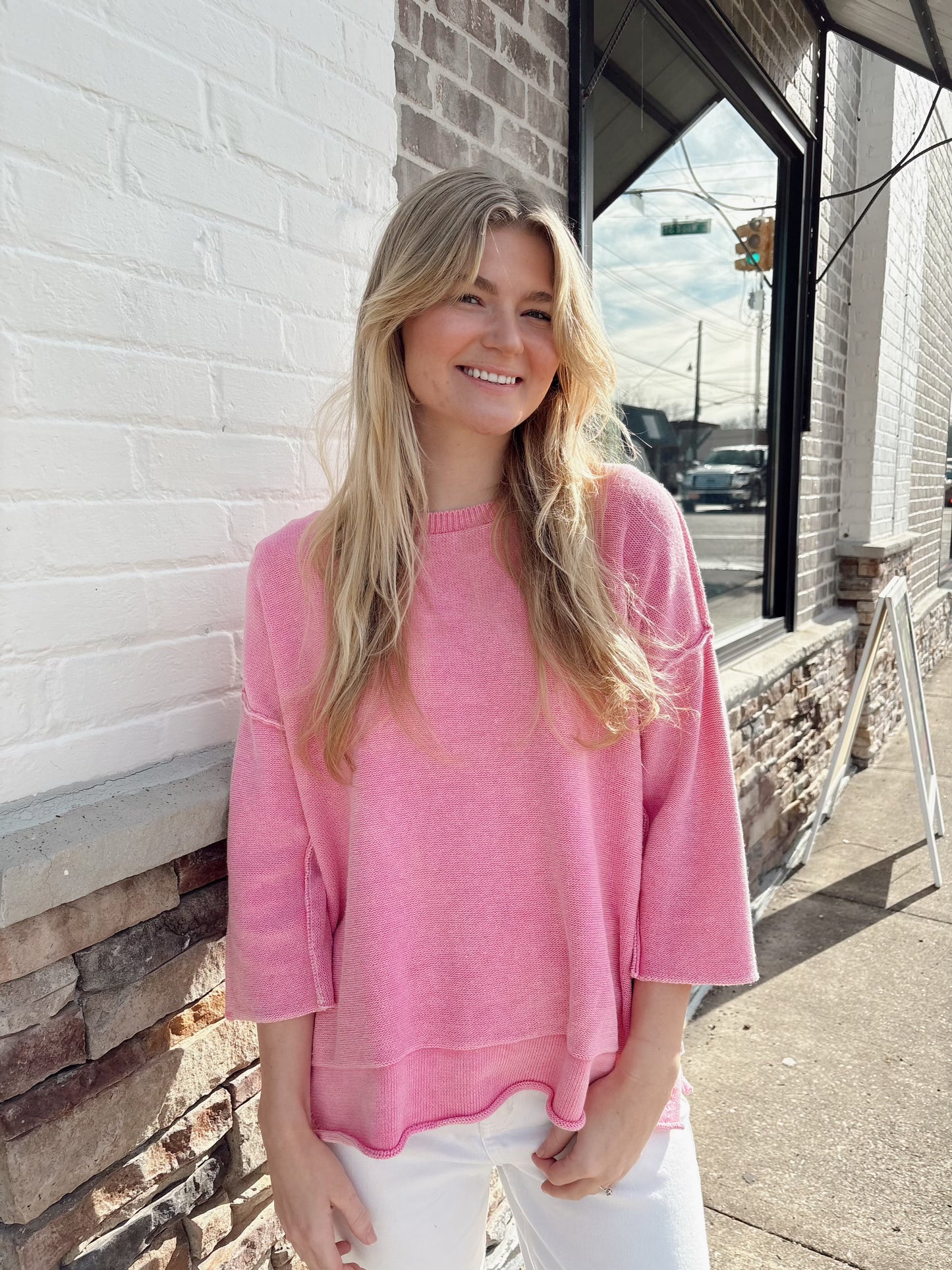 3/4 Sleeve Sweater