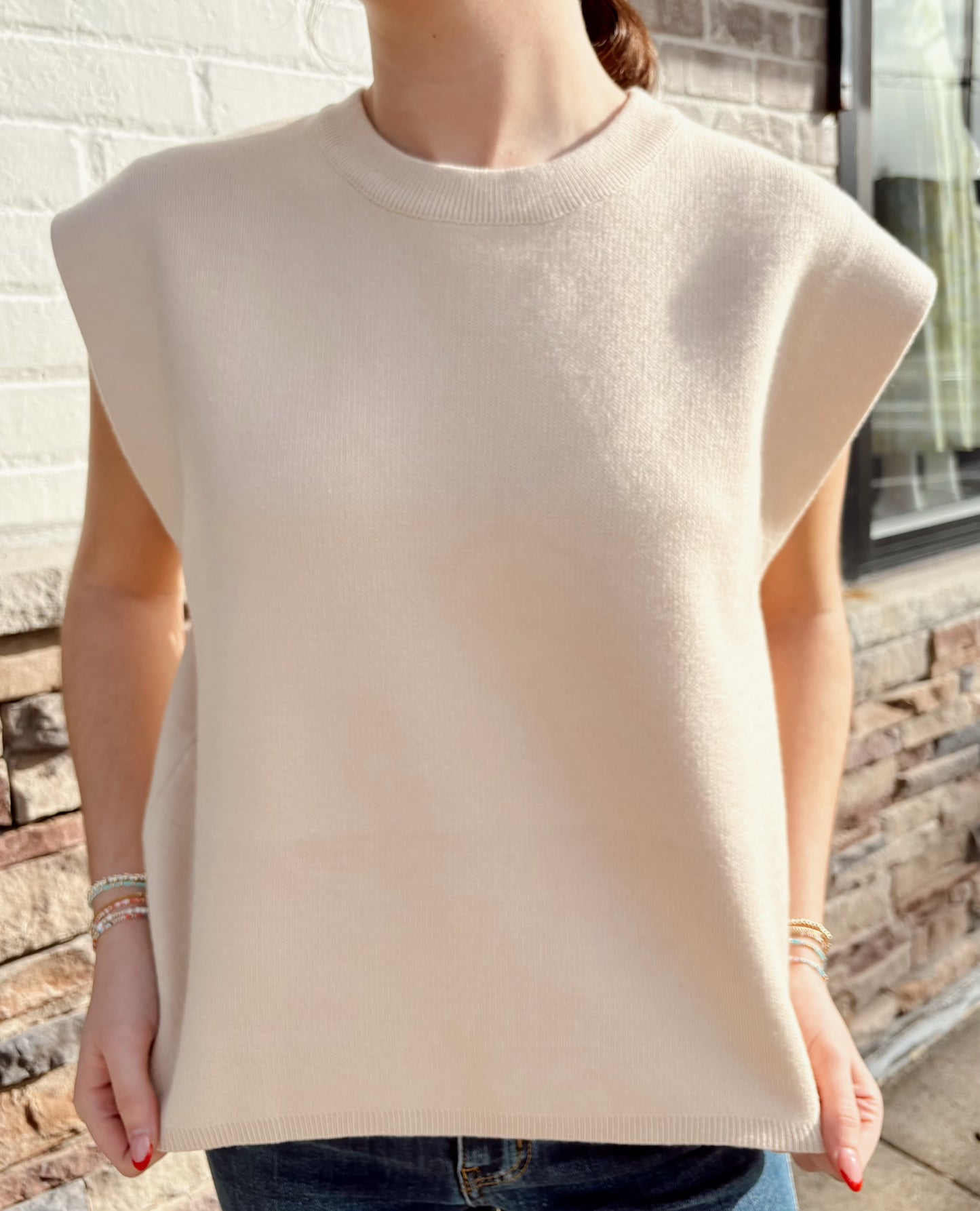 Sleeveless Sweater