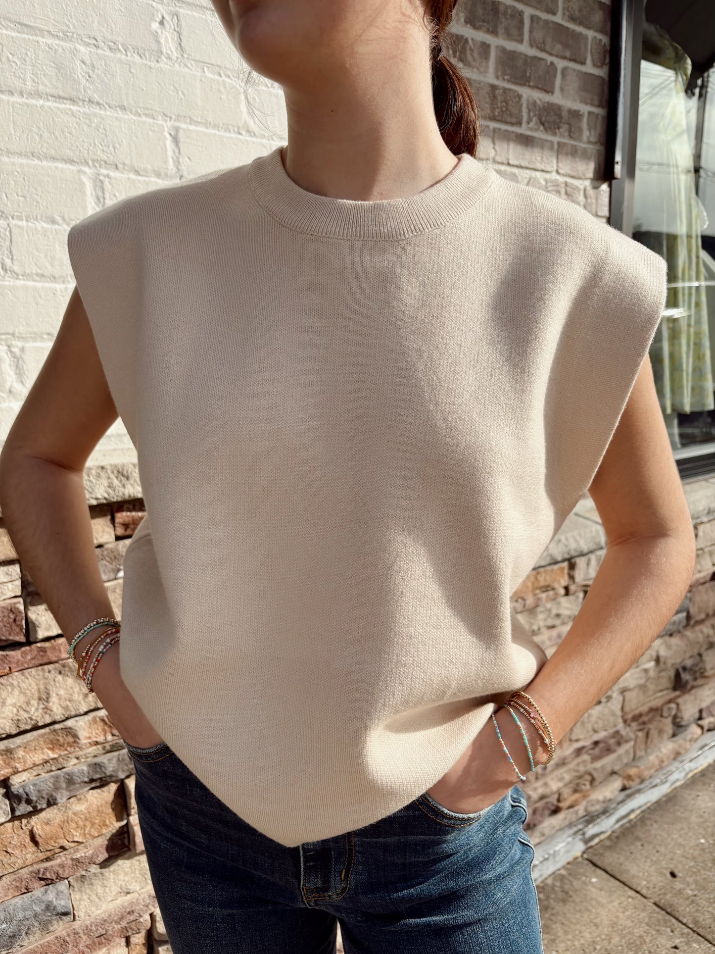 Sleeveless Sweater