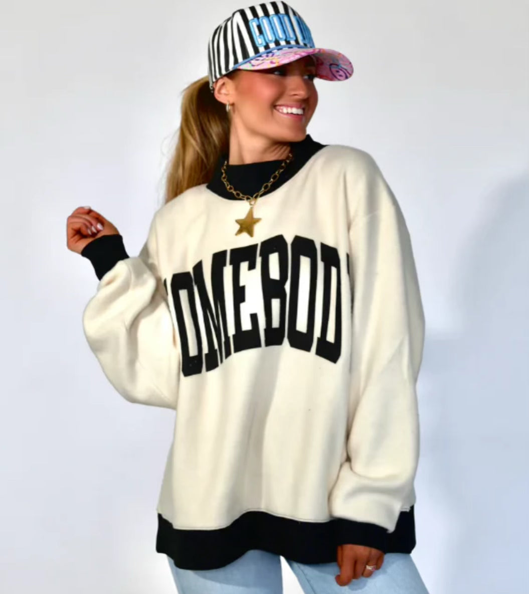 Homebody Reversible Mock Neck Pullover