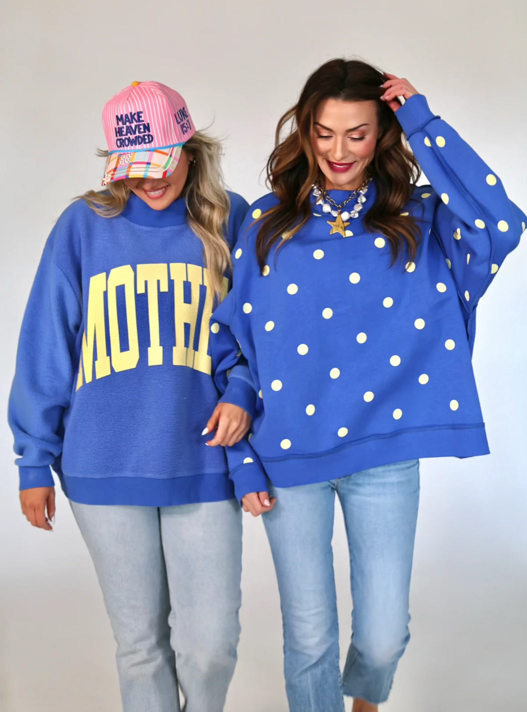 Mother Reversible Mock Neck Sweatshirt