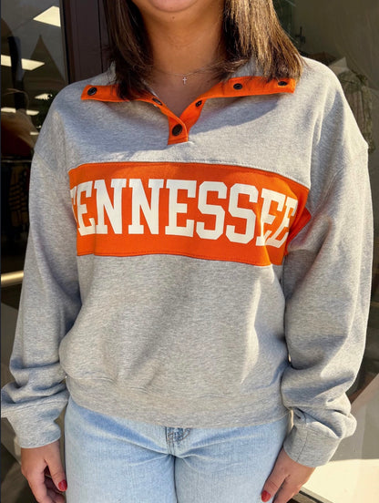 TN Snap Colorblock Pullover