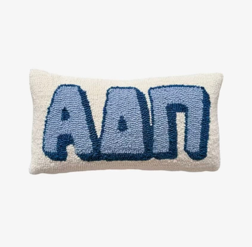 UTM Bid Day Gift – Sorority Hook & Loop Pillow