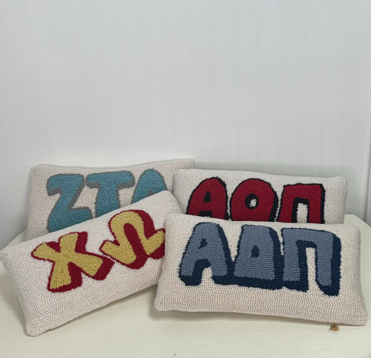 UTM Bid Day Gift – Sorority Hook & Loop Pillow