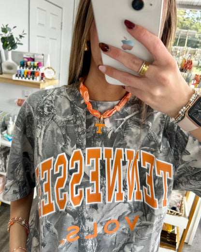 LivyLu Licensed Tennessee Vols Camo Tee