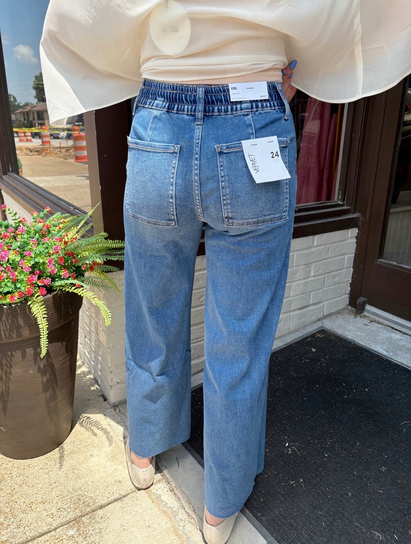 Vervet HR Drawstring Baggy Wide