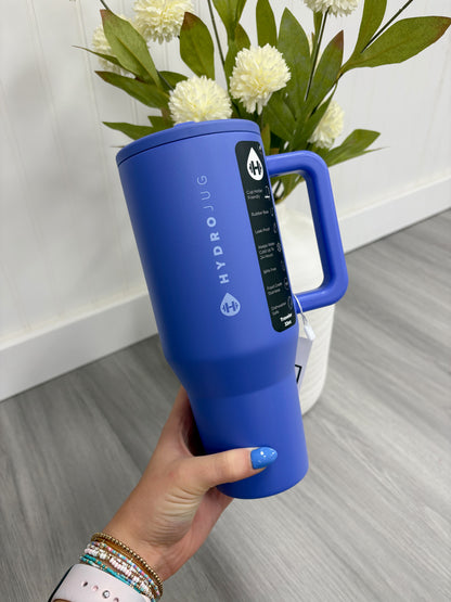 HydroJug 32oz Blue Tumbler