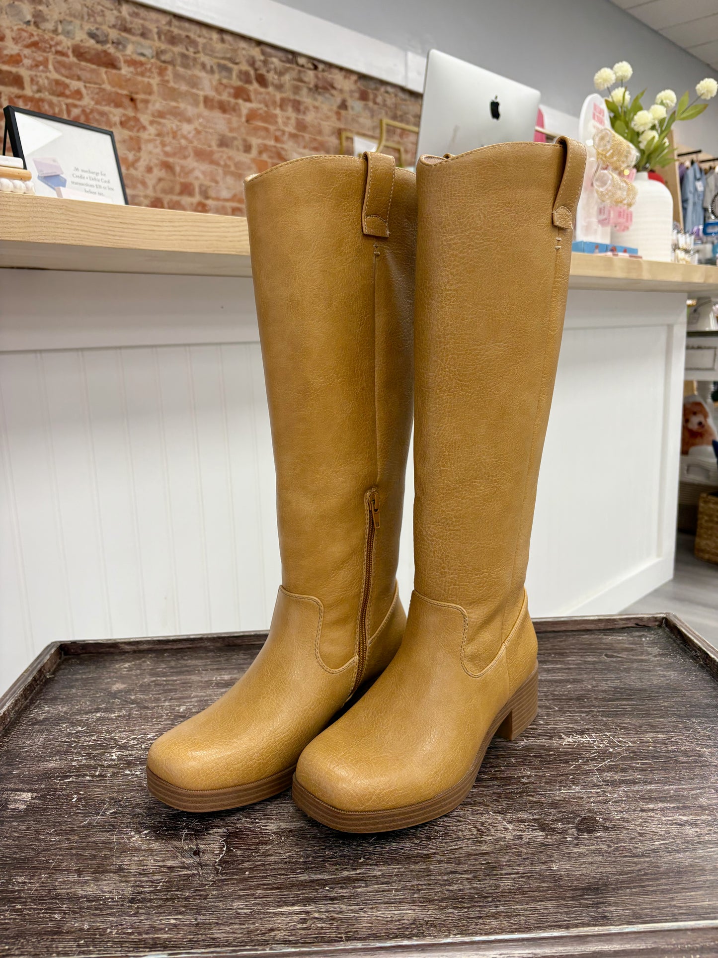 Yurie Camel Boot