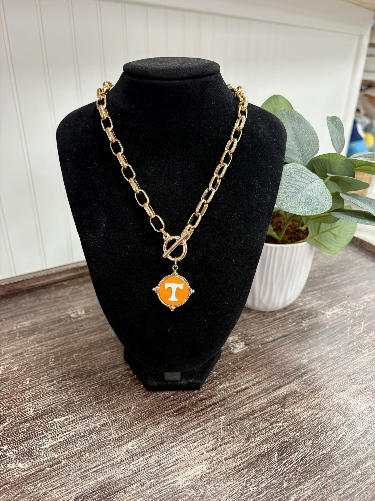 Tennessee VOLS Coin Necklace