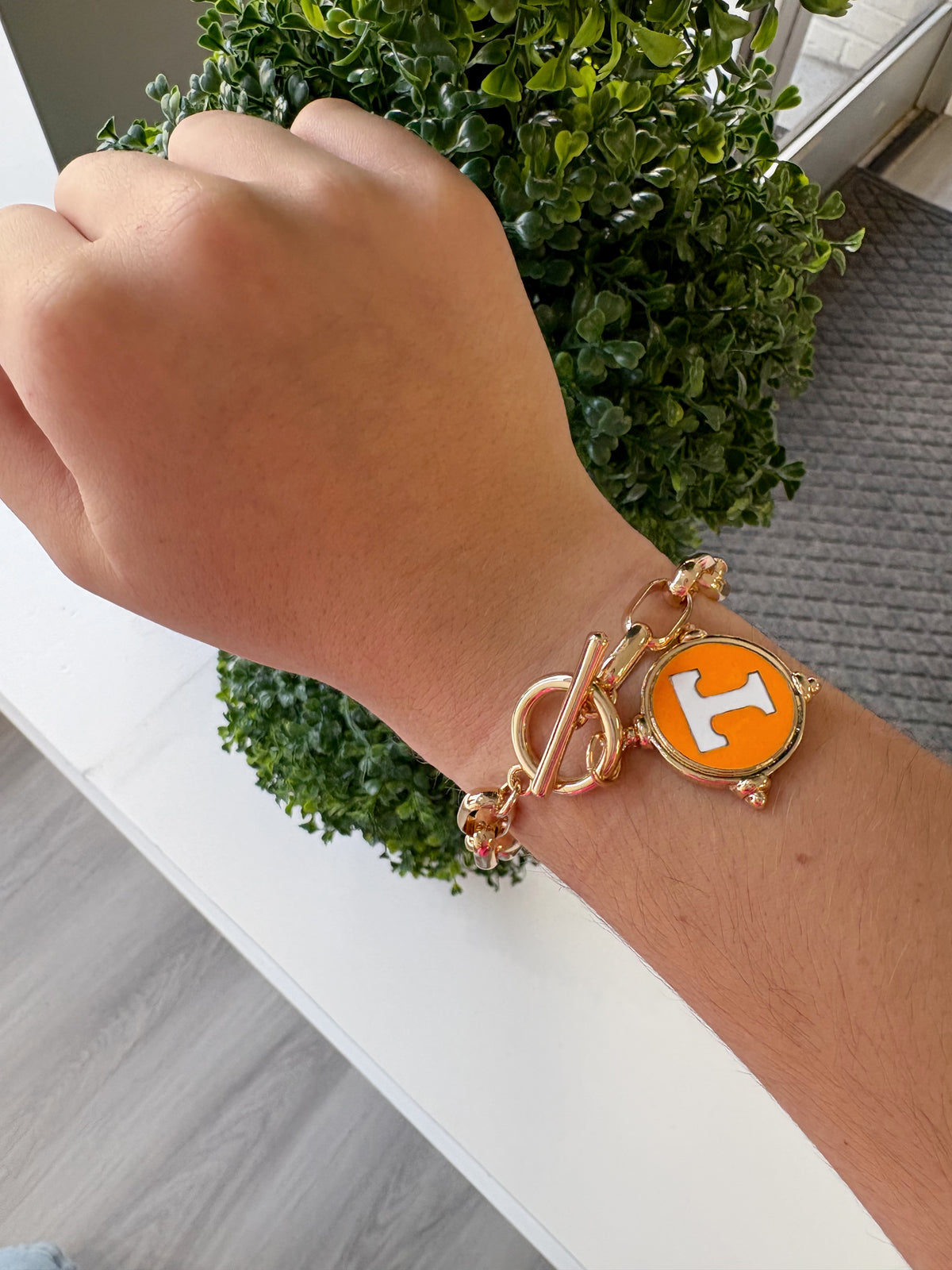 Tennessee VOLS Coin Bracelet