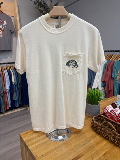 Old Row Armadillo Guitar Pocket Tee