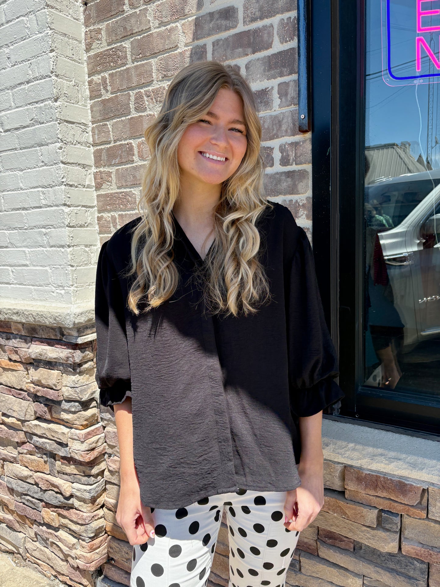 Ebonie Bell Blouse