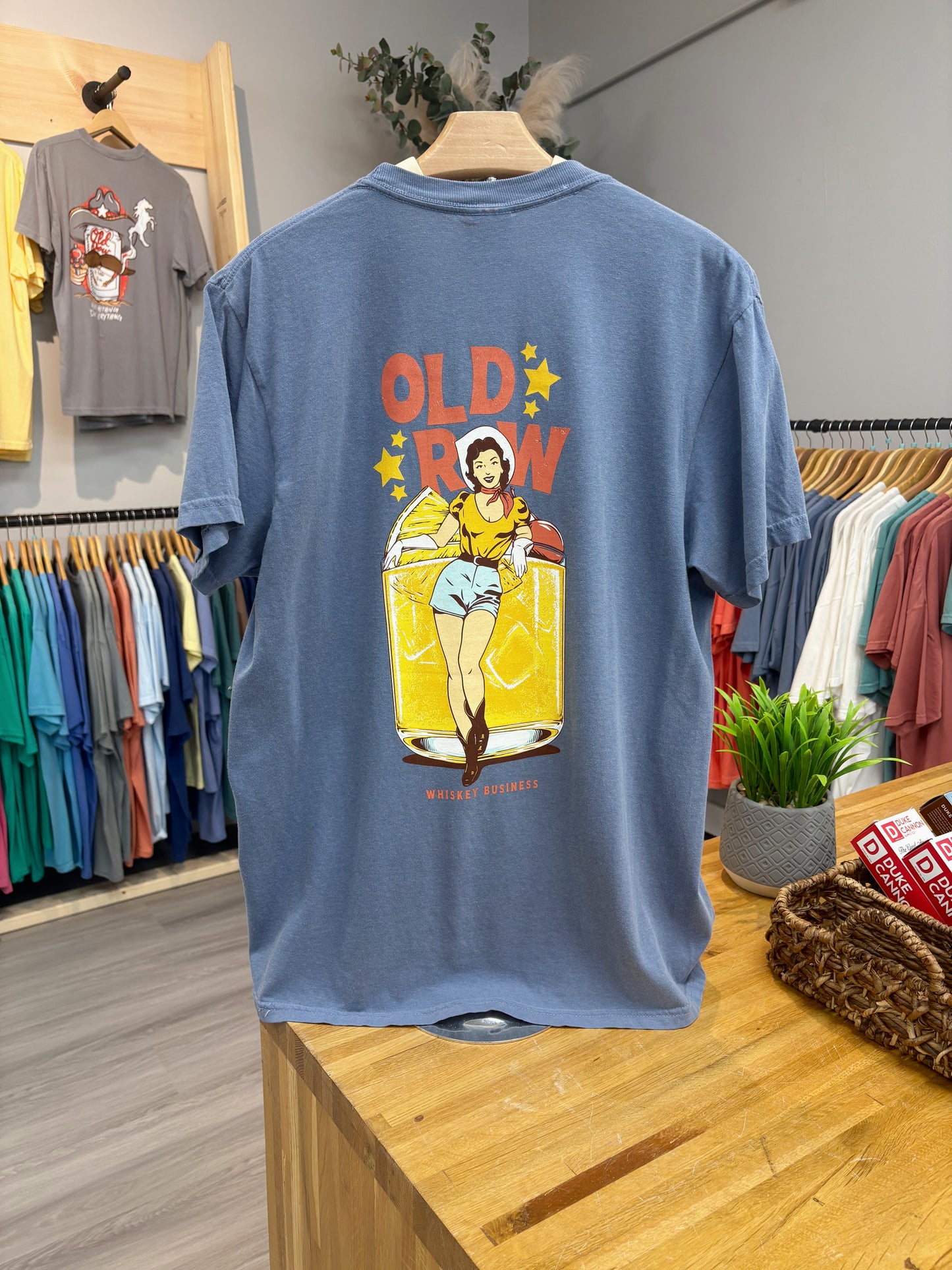 Old Row:Whiskey Business Pocket Tee