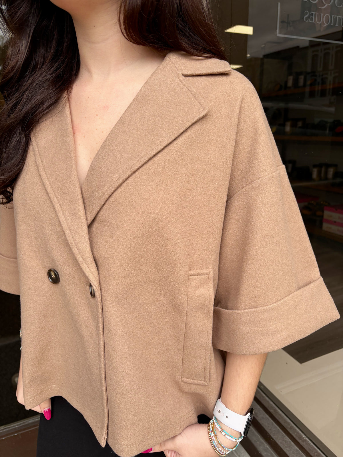 Trench Coat Top