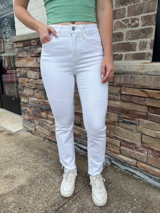 Flying Monkey HR Crop Flare/Step Hem