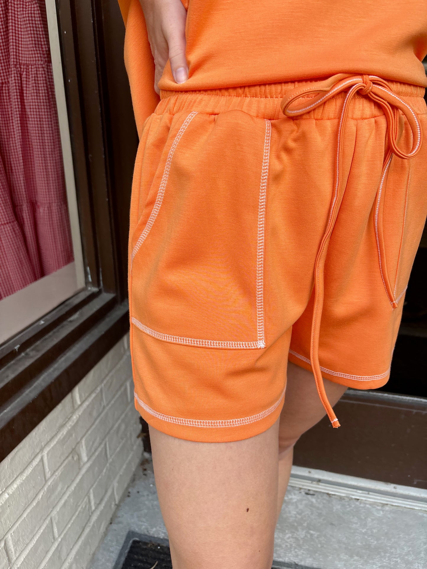 Scuba Stitch Short Lounge Set