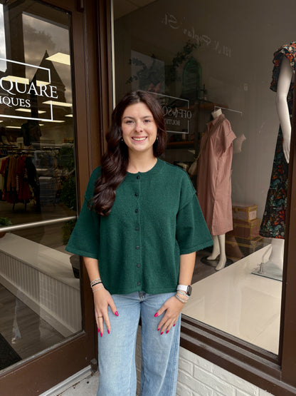 SS Button Down Cardigan