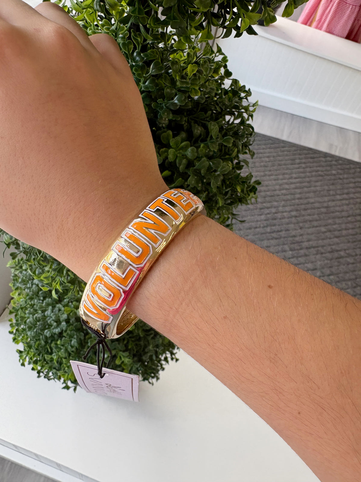 TN VOLS Hinge Bangle Bracelet