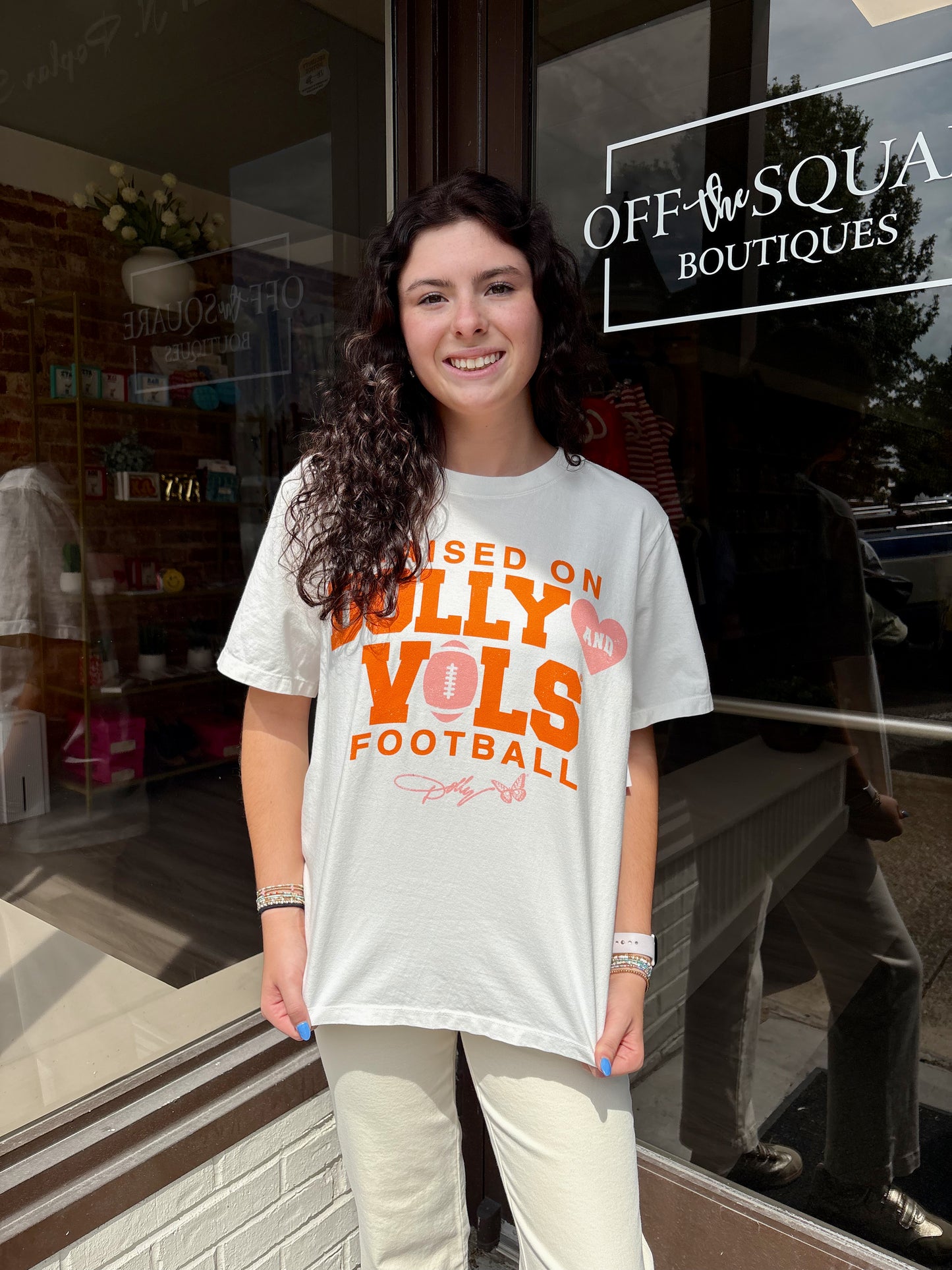 Raised on Dolly Parton & Vols Football Tee