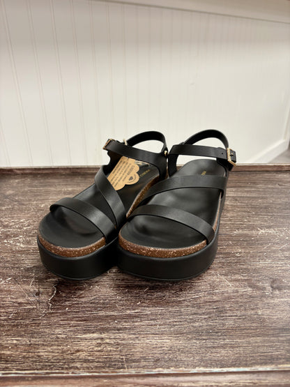 Black Strap Sandal