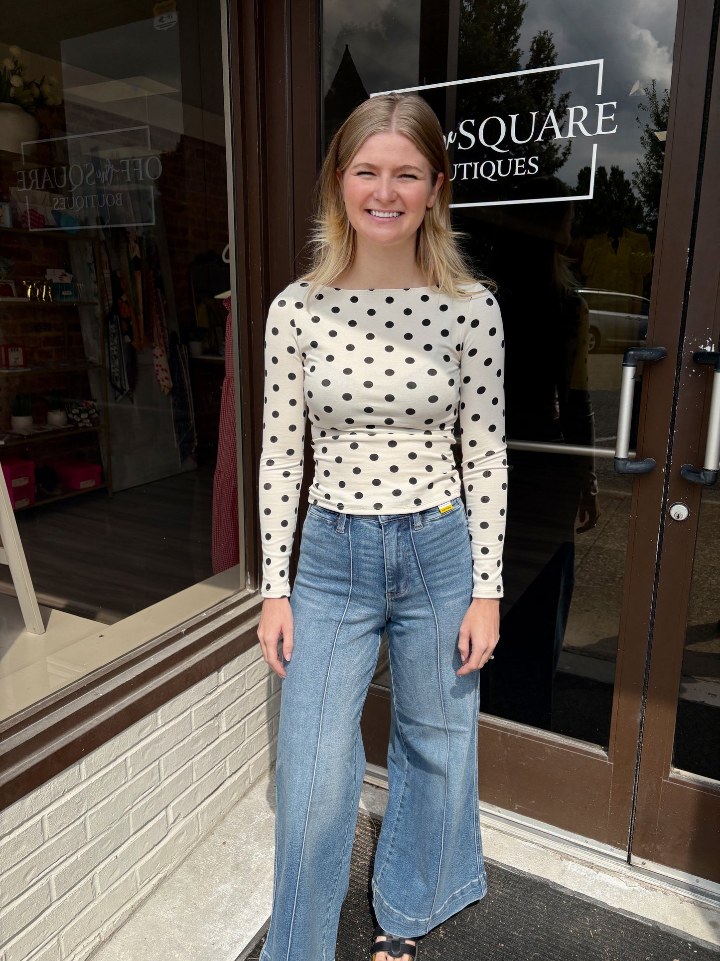 Judy Blue HR Palazzo w Shield Pockets