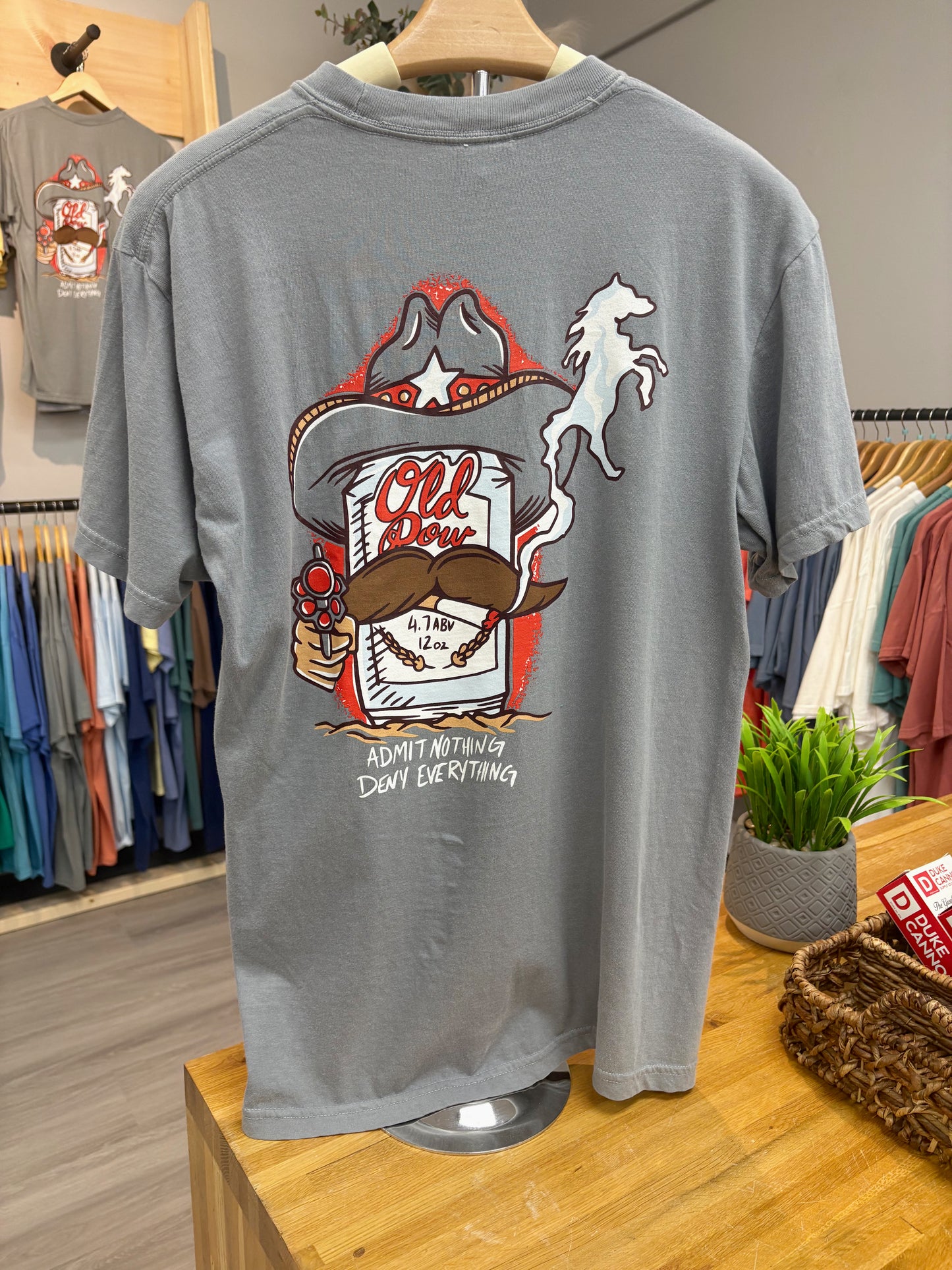 Old Row Smokin’ Cowboy Tee