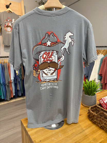 Old Row Smokin’ Cowboy Tee