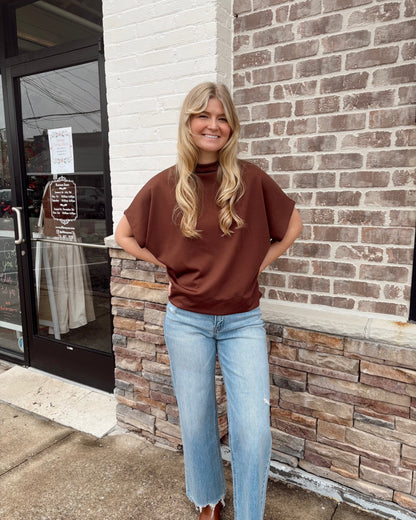Mock Neck Top