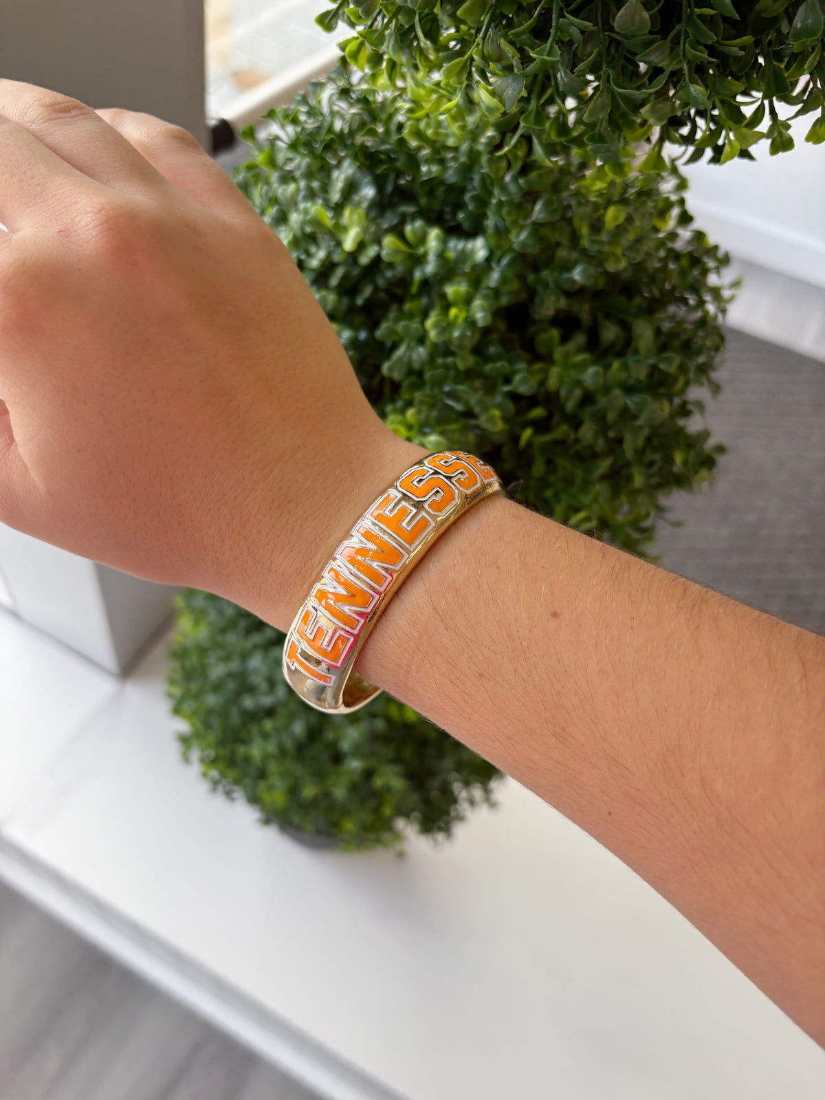 TN VOLS Hinge Bangle Bracelet