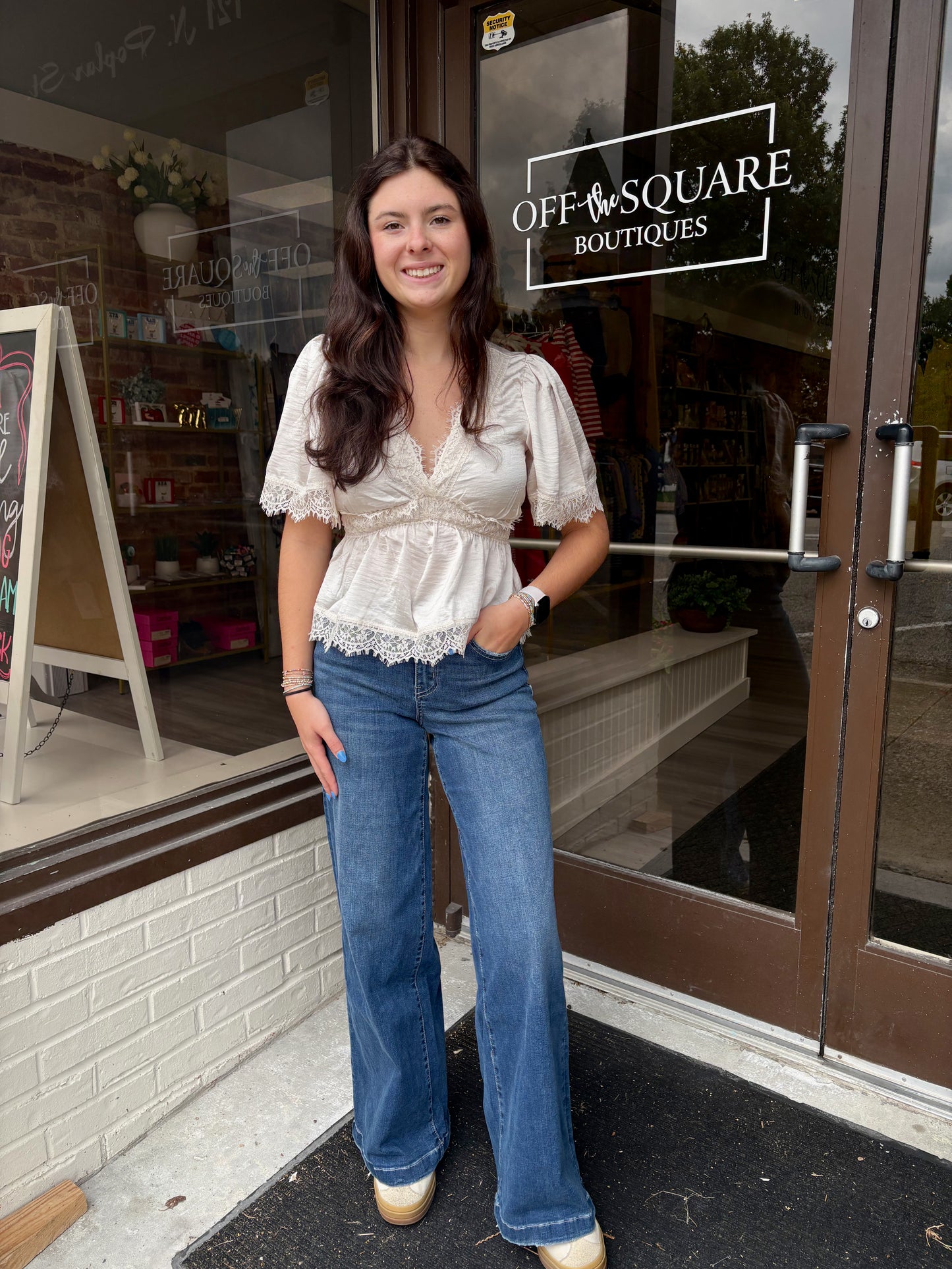 Vervet MR Palazzo Jeans