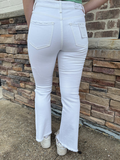 Flying Monkey HR Crop Flare/Step Hem