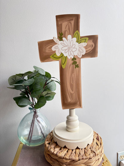 Small Cross Topper