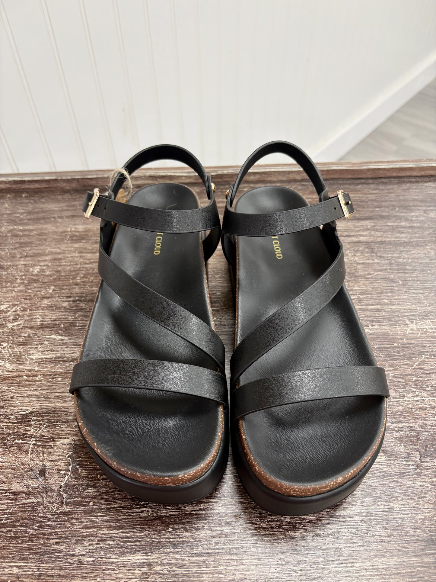 Black Strap Sandal
