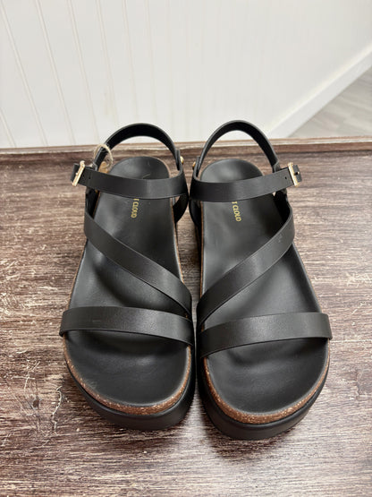 Black Strap Sandal